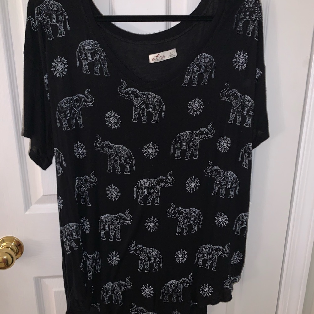 Hollister Elephant Shirt